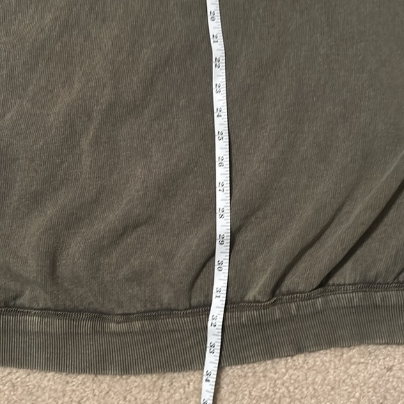 Olive green oversizeded sweater Free People size large - Picture 11 of 11